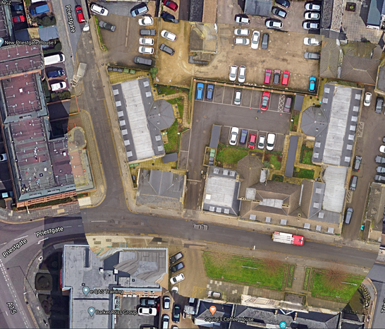 Aerial photographs and video of land and constuction sites, including orthophotographic images for accurate mapping